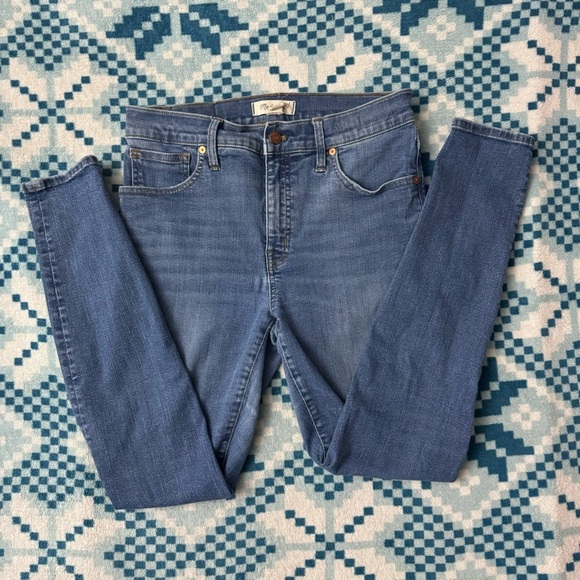 Madewell Women’s 9" Mid-Rise Skinny Jeans in Pendale Wash Size‎ 29 - Picture 1 of 10